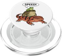 Grenouille Crapaud Monstre de Gila Empilés Humour Reptile PopSockets PopGrip pour MagSafe