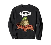 Grenouille Crapaud Monstre de Gila Empilés Humour Reptile Sweatshirt