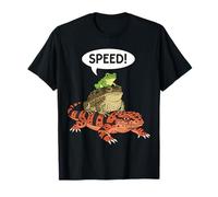 Grenouille Crapaud Monstre de Gila Empilés Humour Reptile T-Shirt