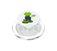Grenouille Cuisinier Cloche Cuisiner PopSockets PopGrip pour MagSafe