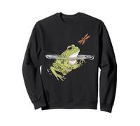 Grenouille dans Un étang d'eau Mignonne pour Filles, Femmes, Adolescentes, Tout-Petits Sweatshirt
