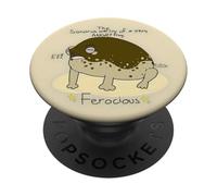 Grenouille de Pluie du Désert Colère Design Drôle PopSockets PopGrip Adhésif
