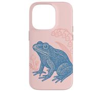 Grenouille des Bois Nature Story Muguet Printemps Coque pour iPhone 14 Pro