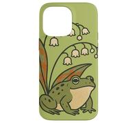 Grenouille des Bois Nature Story Muguet Printemps Coque pour iPhone 14 Pro Max