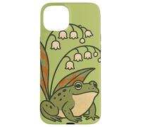 Grenouille des Bois Nature Story Muguet Printemps Coque pour iPhone 15 Plus