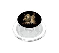 Grenouille drôle d'infirmière de dialyse Nous dialysons PopSockets PopGrip pour MagSafe