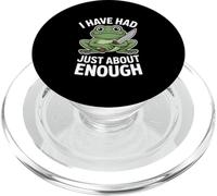 Grenouille drôle et en colère, j'en AI Juste Assez PopSockets PopGrip pour MagSafe