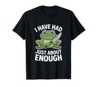 Grenouille drôle et en colère, j'en AI Juste Assez T-Shirt