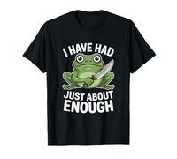 Grenouille drôle et en colère, j'en AI Juste Assez T-Shirt