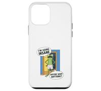 Grenouille Drôle Je Deviens Fou Humour Meme Coque pour iPhone 12 Mini