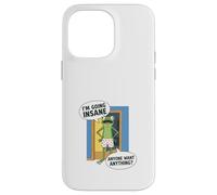 Grenouille Drôle Je Deviens Fou Humour Meme Coque pour iPhone 14 Pro Max