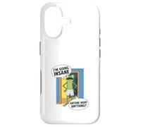 Grenouille Drôle Je Deviens Fou Humour Meme Coque pour iPhone 17