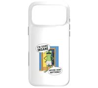 Grenouille Drôle Je Deviens Fou Humour Meme Coque pour iPhone 17 Pro Max
