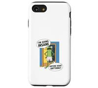 Grenouille Drôle Je Deviens Fou Humour Meme Coque pour iPhone SE (2020) / 7/8