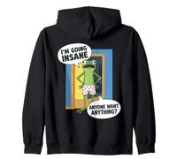 Grenouille Drôle Je Deviens Fou Humour Meme Sweat à Capuche