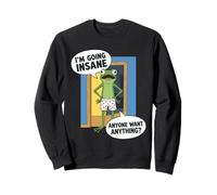 Grenouille Drôle Je Deviens Fou Humour Meme Sweatshirt