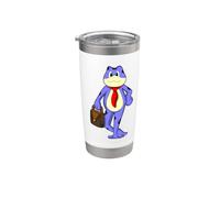 Grenouille Entrepreneur Mallette Gobelet isotherme en acier inoxydable double paroi