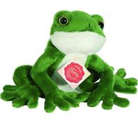 Frog Plush soft Toy by teddy Hermann. 15cm. 920205 G