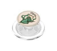 Grenouille et Petite théière pour Les Amateurs de Grenouilles PopSockets PopGrip pour MagSafe