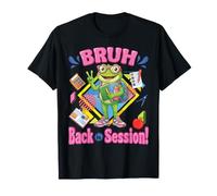 Grenouille Étudiant Go to School Bruh Back in Season Classroom T-Shirt