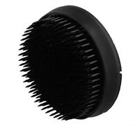 Grenouille florale en métal pour Ikebana, support de base rond à picots avec joint en caoutchouc pour éviter les rayures, insert d'aiguille en acier pour arrangement floral dans un vase, noir (D70)