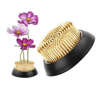 Grenouille Florale | Support Aiguilles En Acier Pour Fleurs | Outil Durable Avec Support Aiguilles En Cuivre Pour Décoration Maison Jardin Extérieur