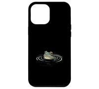 Grenouille Flottant dans l'eau Calme de l'étang Coque pour iPhone 12 Pro Max
