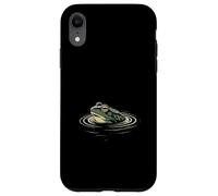 Grenouille Flottant dans l'eau Calme de l'étang Coque pour iPhone XR