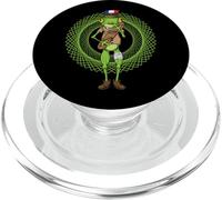 Grenouille française avec Baguette PopSockets PopGrip pour MagSafe