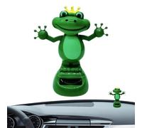 Grenouille - Grenouille Bobble Tête D'énergie Solaire, Grenouille , Secouant Le Tableau De Bord Automatique | Jouet Balançoire Grenouille Solaire, Tableau de Bord