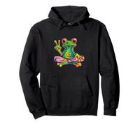 Grenouille - Grenouille colorée - Paix Sweat à Capuche
