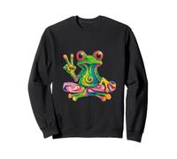 Grenouille - Grenouille colorée - Paix Sweatshirt