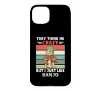 Grenouille, Ils pensent Que Je suis Folle mais J'aime Juste Le Banjo Coque pour iPhone 15 Plus