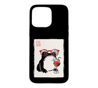 Grenouille Japonaise grincheuse Vacances d'été Plage drôle Coque pour iPhone 15 Pro Max