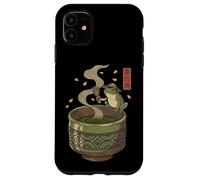 Grenouille Japonaise Matcha Tea Time Thé Vert Ukiyo-e Cottagecore Coque pour iPhone 11
