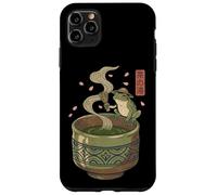 Grenouille Japonaise Matcha Tea Time Thé Vert Ukiyo-e Cottagecore Coque pour iPhone 11 Pro Max