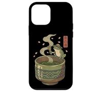 Grenouille Japonaise Matcha Tea Time Thé Vert Ukiyo-e Cottagecore Coque pour iPhone 12 Mini