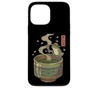Grenouille Japonaise Matcha Tea Time Thé Vert Ukiyo-e Cottagecore Coque pour iPhone 13 Pro Max