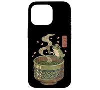 Grenouille Japonaise Matcha Tea Time Thé Vert Ukiyo-e Cottagecore Coque pour iPhone 16 Pro