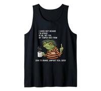 Grenouille J'évite Les Choses Parce Que J'Ai Peur de Moi Débardeur
