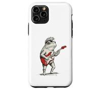 Grenouille Jouant de la Guitare Rock & Roll Grenouilles Coque pour iPhone 11 Pro