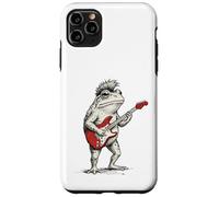 Grenouille Jouant de la Guitare Rock & Roll Grenouilles Coque pour iPhone 11 Pro Max