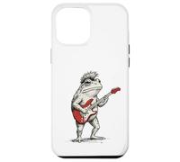 Grenouille Jouant de la Guitare Rock & Roll Grenouilles Coque pour iPhone 12 Pro Max