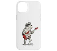 Grenouille Jouant de la Guitare Rock & Roll Grenouilles Coque pour iPhone 14 Plus