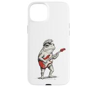 Grenouille Jouant de la Guitare Rock & Roll Grenouilles Coque pour iPhone 15 Plus