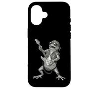 Grenouille Jouant de la Guitare Rock & Roll Grenouilles Coque pour iPhone 16