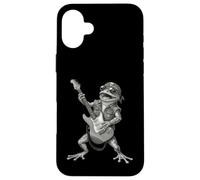 Grenouille Jouant de la Guitare Rock & Roll Grenouilles Coque pour iPhone 16 Plus