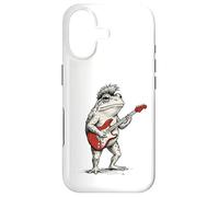 Grenouille Jouant de la Guitare Rock & Roll Grenouilles Coque pour iPhone 17