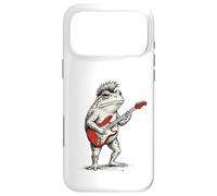 Grenouille Jouant de la Guitare Rock & Roll Grenouilles Coque pour iPhone 17 Pro Max