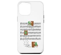 Grenouille Jouant du Piano Musique Amoureux de Grenouille Crapaud Crapaud Clef de Coque pour iPhone 12 Pro Max